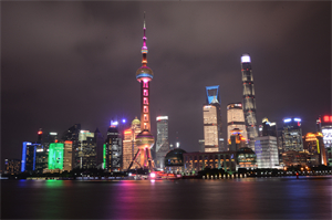 Shanghai night view actual shooting picture high-definition picture
